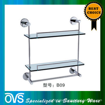 foshan bathroom glass shelf supports pin B09